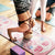 Yoga Mat In Use